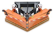 Клиновидный снегоуборочный отвал