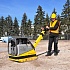 Демонстрация виброплиты Wacker Neuson DPU 6555 и виброкатка Wacker RT SC2