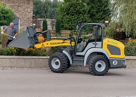 Фронтальные погрузчики Kramer Allrad