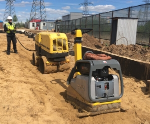 Аренда техники для виброуплотнения грунта