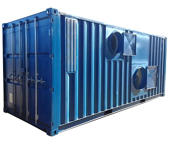 Контейнерная котельная по воздуху ArcticTherm HC 372