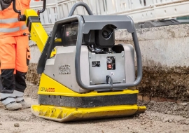 Виброплиты дизельные реверсивные