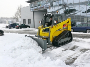 Мини погрузчики с бортовым поворотом