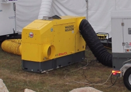 Дизельные тепловые пушки непрямого нагрева