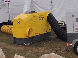 Дизельные тепловые пушки непрямого нагрева