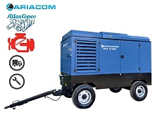 Передвижной компрессор дизельный Ariacom SAX 3129C на шасси